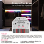 GLEDOPTO ESP32 Mini WLED LED Controller With Mic DIY Music Dynamic Modes Digital WS2811 WS2812 SK6812 TM1814 WS2813 WS2815 Strip