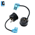 LCTC 1P 1.5P 2P Refrigerator Starter Relay Overload Relay And Thermal Protector For Fridge Compressor Relay With Cable QD-7