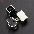 JCD 5pcs USB 2.0 And USB 3.0 Connector Female Socket Male Jack B Type 90°/180° Connector Soldering DIY Printer Interface Repair