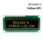 WINSTAR WEH1602A 5V 3.3V 80X36mm 162 LCM COB SPI OLED 1602 Panel 16x2 Character LCD IC Module Display