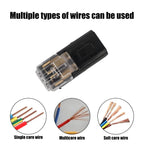 Electric Wire Connector No Stripping Quick Cable Connectors Detachable Automotive Terminal Connector LED Cable Buckle Connector