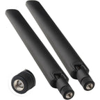 2pcs 600-6000MHz 4G 5G Omni-Directional Antenna SMA Male/Female for Wireless Network Card Wifi Router Signal Booster