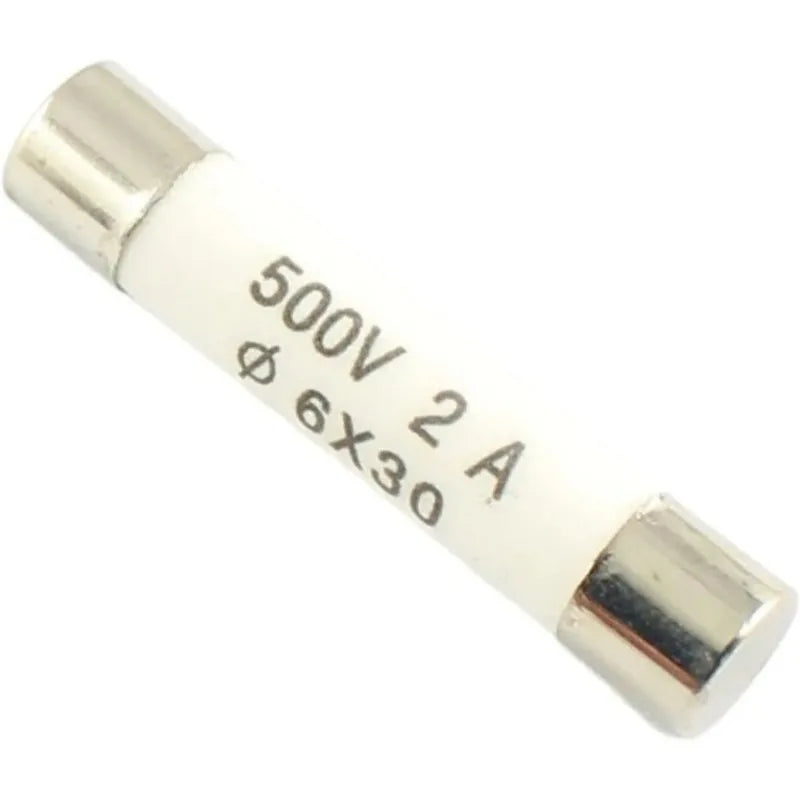 10pcs Ceramic Fuse Cartridge RO58 6x30mm 500V F 0.5A 1A 2A 3A 4A 5A 6A 8A 10A 13A 15A 20A 25A 30A Fast Blow BS1362 6*30mm