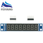 TM1637 4 Bits/TM1638/MAX7219 8 bit Digital LED Display Module 7 Segment 0.36Inch Clock RED Anode Tube Four Serial Driver