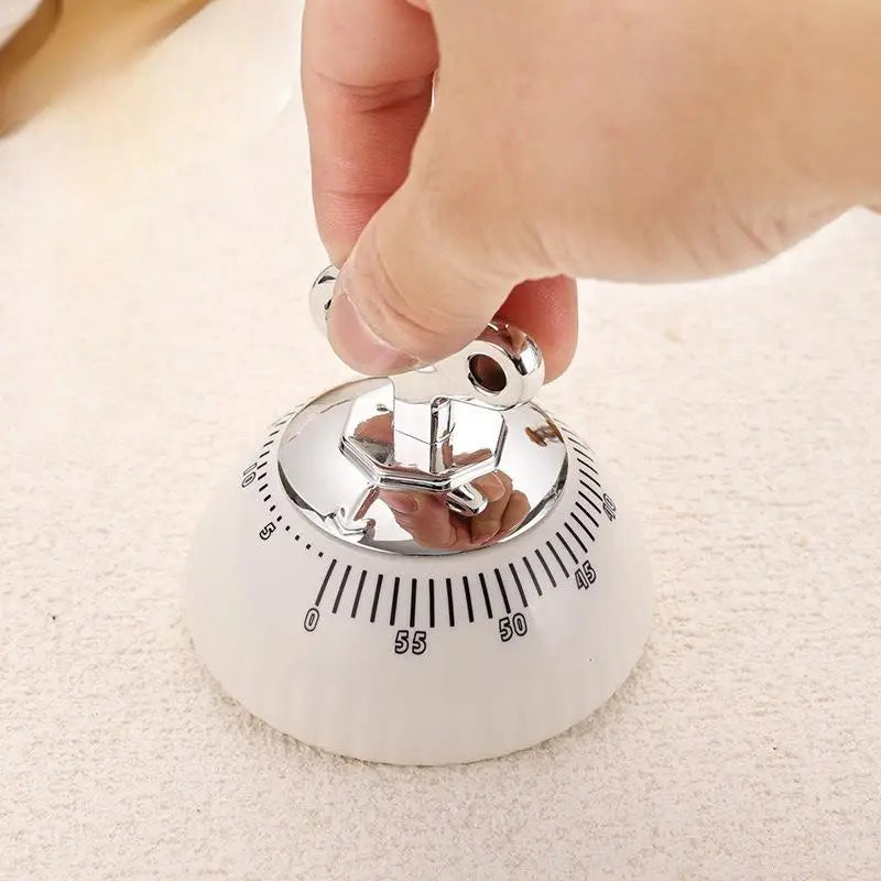 Magnetic Kitchen Timer Manual Countdown Alarm Clock Digital Timer Mechanical Cooking Timer Study Stopwatch Cooking Shower