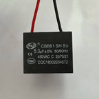 CBB61 Motor Start Capacitor 450V AC Fan Condenser1/1.2/1.5/1.8/2/2.5/3/4/5/6/8/10UF