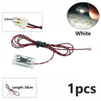 DIY 0.8mm Pin 1x1 1x2 1x4 Length 50cm SMD LED 2835  Remote Control Building Block Flash Lamp City Street Light Bricks