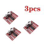 Mini L298N Motor Driver Module 1.5A Dual H-Bridge 2V-10V PWM Speed Control for Arduino Smart Car Robot