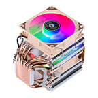XUANFENG Air-cooled CPU Cooler 90mm Fan Twin Towers 4/6 Heat Pipe 4pin/PWM Compatible LGA2011 115x 1200 1700 X79 X99 AMD AM3 AM4