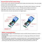 JK11 0-24H Cycle dual-Adjustable Timer Delay On/Off Switch Relay DC 5V 12V 24V Timer Delay Relay Module Electronic Component
