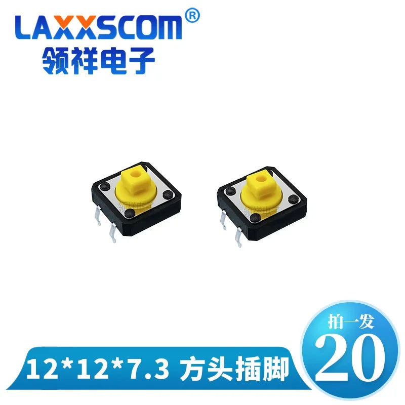 20PCS 3*6 3*4 4*4 SMD Tactile Tact Push Button Switch 2Pin 4Pin Touch Micro Switch 3x4x2.5 3x6x5 3x6x2.5 4x4x1.5 12x12x5 4*4*2.5