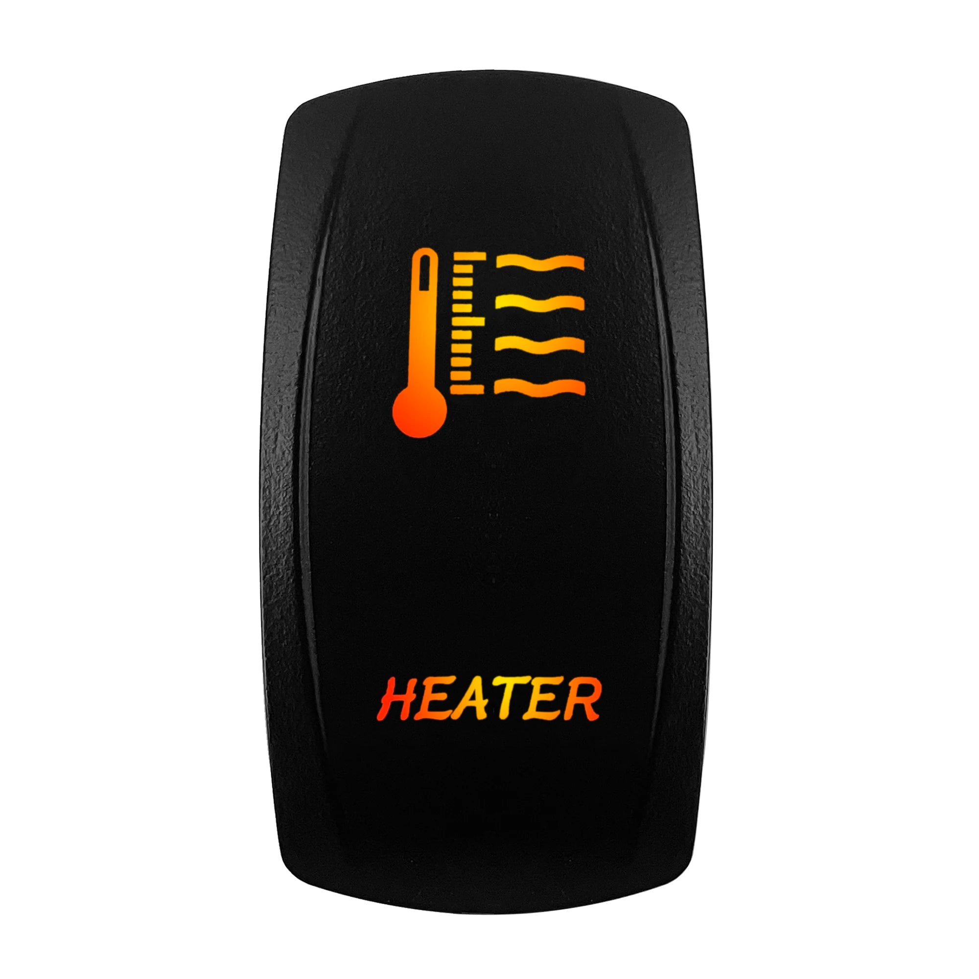 12V-24V Orange Led Rocker Switch Waterproof 20A Amber Light SPST DPDT Toggle Key for Car Boat ATV Camper Motorhome Auto Machine