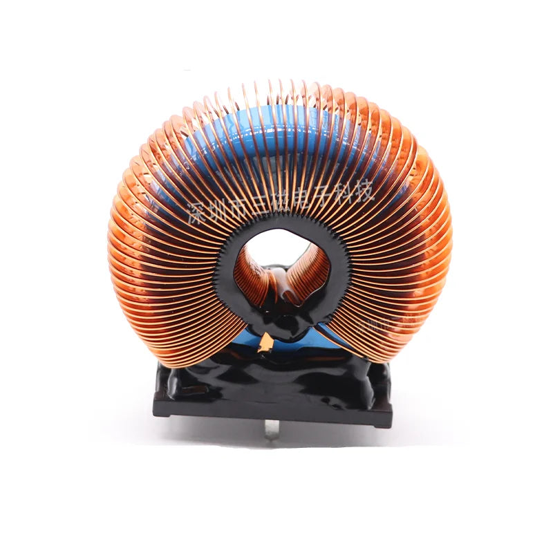 High Current Magnetic Ring Inductor 550uH 1mh 10A PFC Inductor Differential Mode Filter Flat Wire Toroidal Storage Inductor Coil