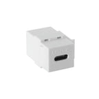 USB C Keystone Jack Inserts Adapter USB 3.1 Type-C Female to Female Insert Socket Coupler Connector for Wall Plate Outlet Panel