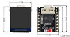 ESP32-S3 FH4R2 Development Board 0.85 Inch 128*128 LCD GC9107 LVGL WiFi BLE5 TF Card RGB LED Type-C For Arduino MicroPython