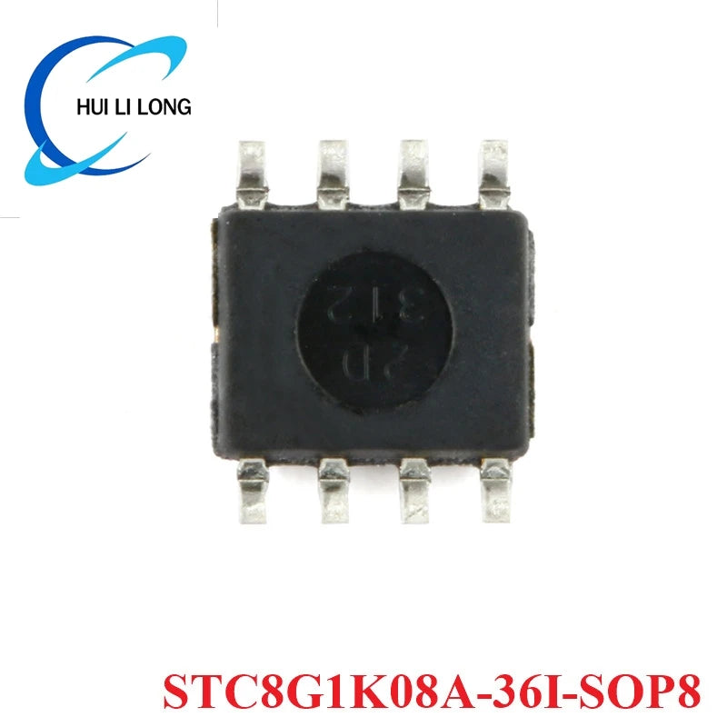 5pcs STC STC8G1K08A-36I-DIP8 STC8G1K08A-36I-SOP8 Single-Chip Enhanced 1T 8051 Microcontroller MCU Micro Controller IC Chip