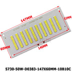 SMD5730 LED Chip PCB Light Source Long Aluminum Lamp Plate 20W 30W 50W100W Watt Diy Floodlight Outdoor Retrofit Lamp Board Acces