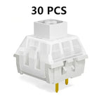 Kailh Box White DIY Custom Mechanical Keyboard Clicky White Compatible Cherry MX SMD RGB 3 Pins Tactile Switch
