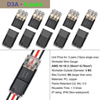Cable Terminal Electric Wire Connector Clamp Block Quick Splice Scotch Lock Crimp for LED Car Wiring Joint Kit Tool Accessories