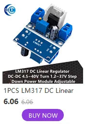 DC-DC XL6009 Digital Boost Step Up Power Supply Module Adjustable 4.5-32V to 5-52V Step-up Voltage Regulator With LED Voltmeter