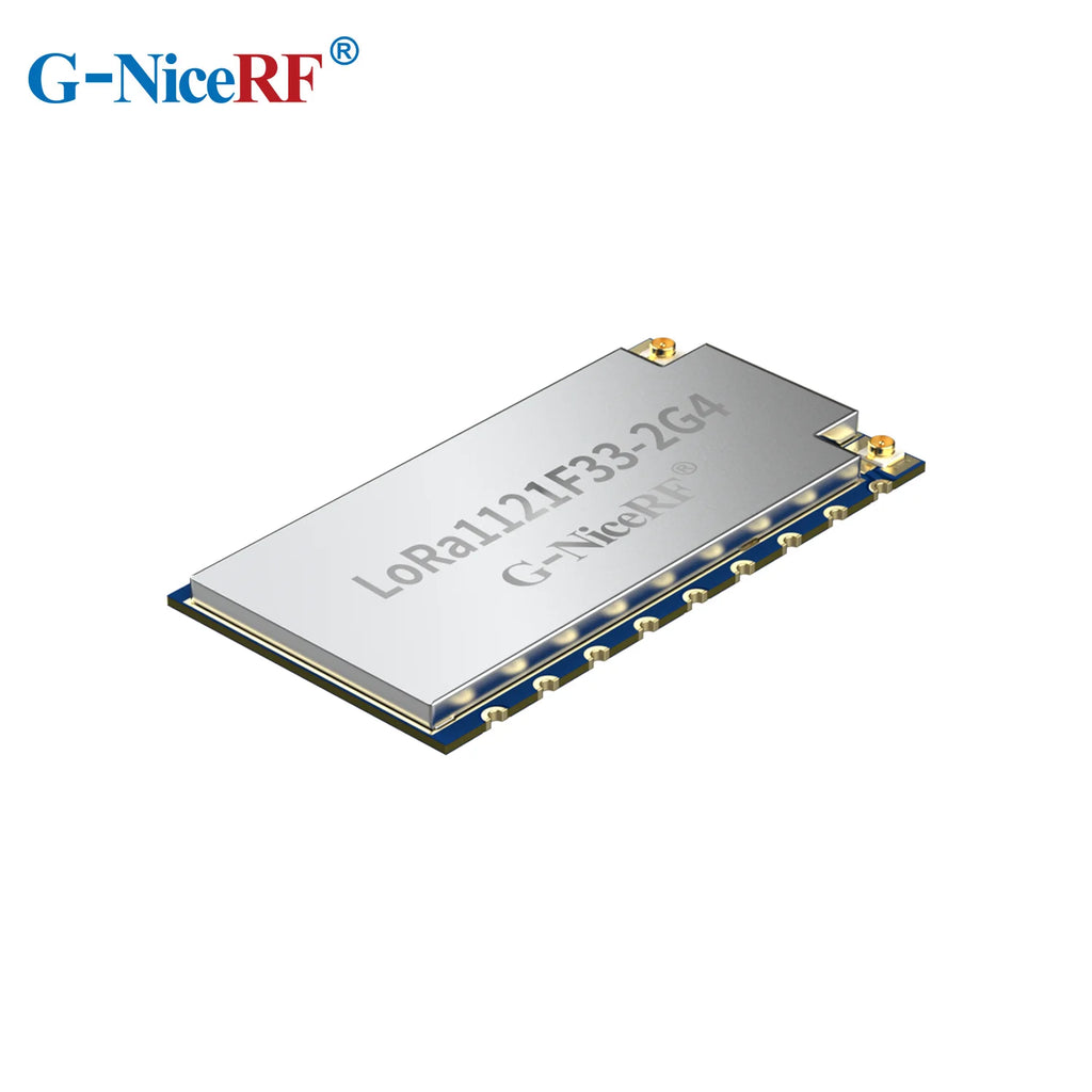 G-NiceRF | 2PCS LoRa1121F33-2G4 High-Power 2W  Wireless Communication Module LR1121 Chip