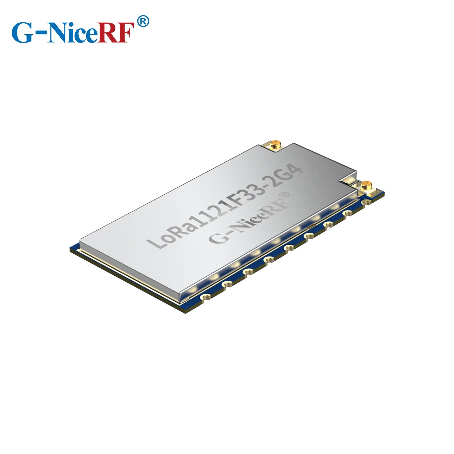 G-NiceRF | 2PCS LoRa1121F33-2G4 High-Power 2W  Wireless Communication Module LR1121 Chip