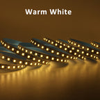 12V 2835 LED Strip Light 120LEDs/M Red Green Blue Yellow Warm WhiteTape Ribbon High Brightness 8mm Lamp For Room Decor Lighting