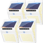 140LED Solar Security Lights Outdoor, Solar Motion Sensor Lights 270ºWide Angle Waterproof Solar Powered Durable Wall Lights