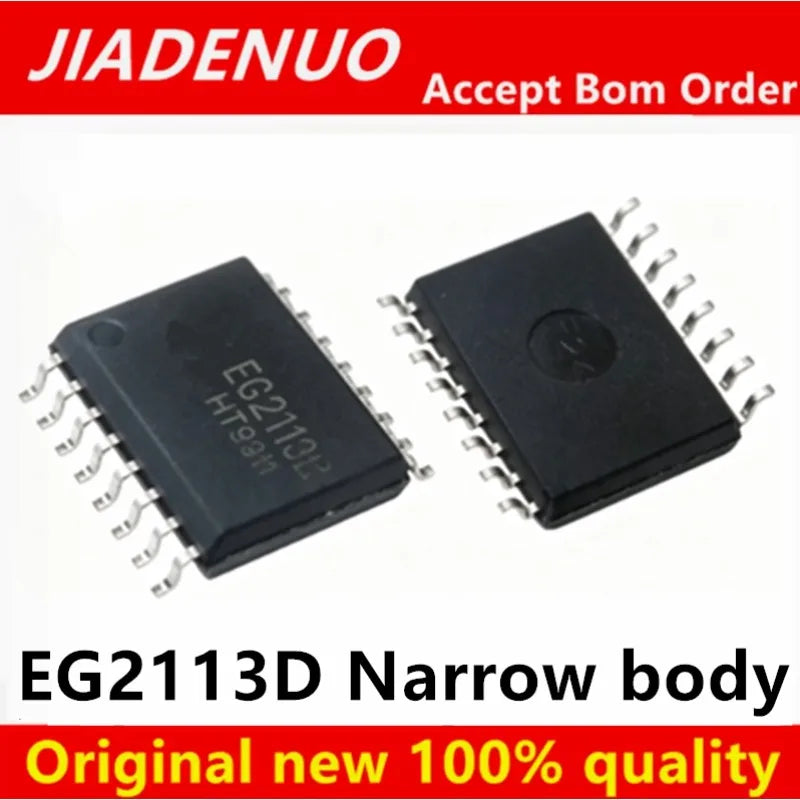 5/PCS New Original EG2113D   SOP16   Wide type, narrow type Inverter power supply half-bridge driver chip In Stock