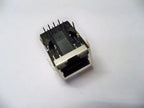 10pcs J0026D21BNL J0026D21 Right Angle with LED MAGJACK 1PORT 100 BASE-TX 1x1 Tab-DOWN RJ45 Connector