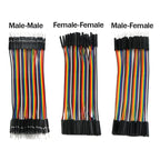 20-40pcs 20CM Dupont Wire Male to Male + Female to Female and Male to Female Cable DIY Electronic Wire breadboard Jumper Wire