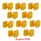 XT30 XT60 XT60H XT90 EC2 EC3 EC5 EC8 T Plug 3.5mm Banana XT60 connector kit set male female cable battery Plug for RC Parts
