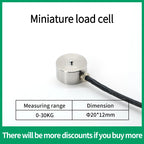 5kg 10kg 20kg 100kg 200kg 500kgminiature Compression Load Cell Diameter 8/10/13/20mm Mini Pressure Push Pull Force Button Sensor