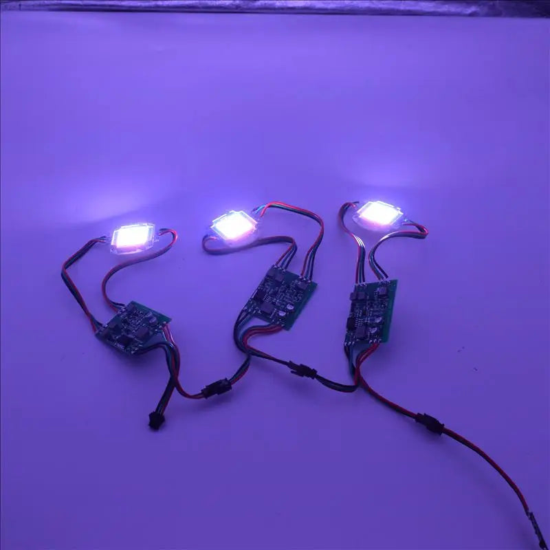1X Addressable WS2811 30W LED Pixel Module Light DC12V RGB Program High Power LED