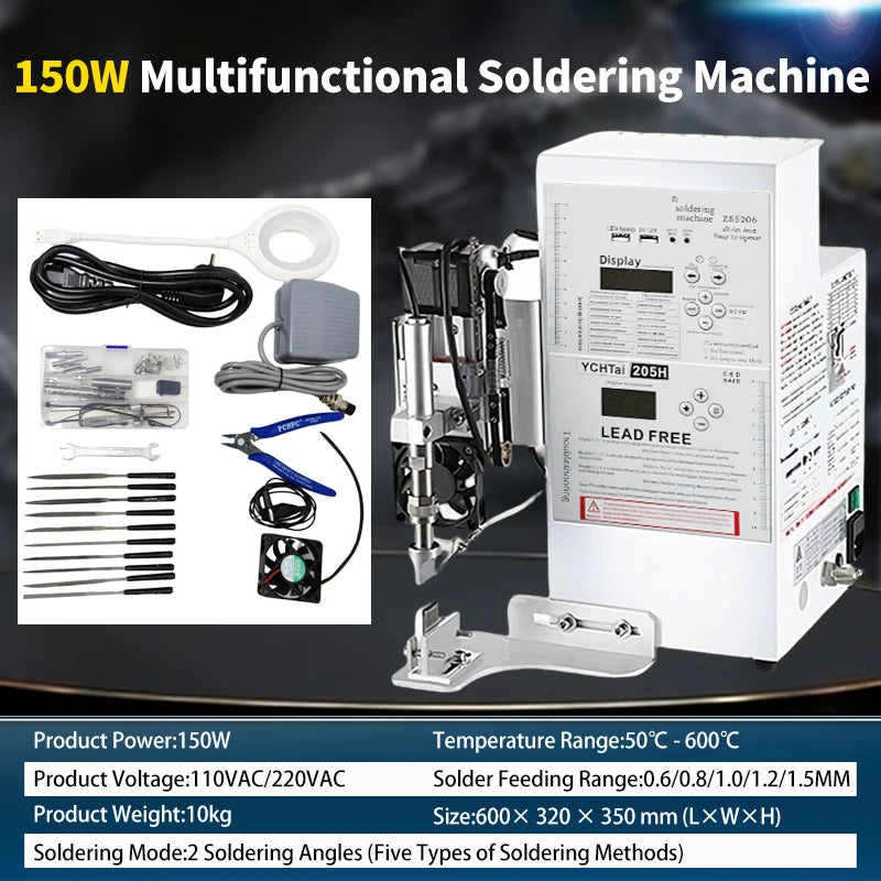 Semi-automatic Soldering Machine Foot Pedal Stable 110V/220V Soldering Station Spot Welder for USB/Aviation Plugs & Motor Wiring