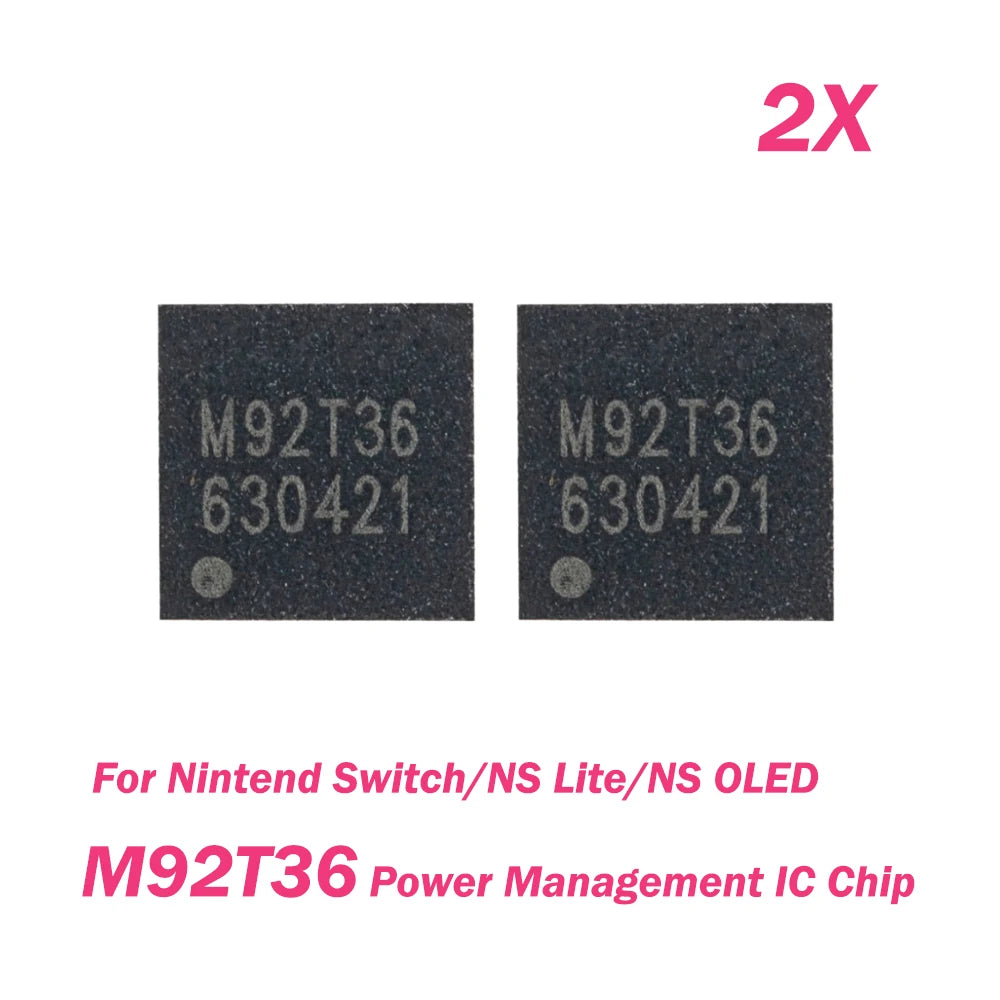 2/5/10PCS Replacement M92T36 IC Chip Power Management IC Power IC Charge Chip for Nintend Switch/NS Lite/NS OLED Motherboard