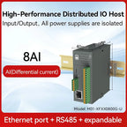 RS485 RJ45 DI/DO/AO/AI Distributed Remote IO Module CDEBYTE M31-U Series Modbus NEW Version Support PNP NPN DIP Free Splicing