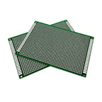 2x8cm 3x7cm 4x6cm 5x7cm 6x8cm 7x9 8x12 9x15cm 10*15CM Green PCB Dual Panel Board DIY Universal Prototype Board Protoboard Kit