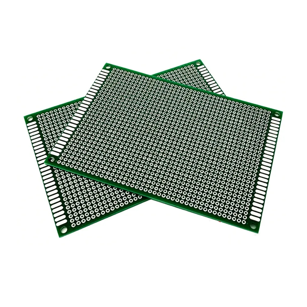 2x8cm 3x7cm 4x6cm 5x7cm 6x8cm 7x9 8x12 9x15cm 10*15CM Green PCB Dual Panel Board DIY Universal Prototype Board Protoboard Kit
