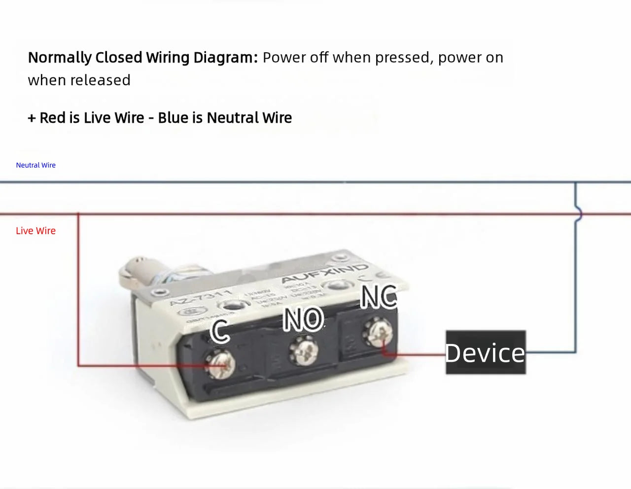 10A 250V AZ Waterproof Microswitch Travel Micro Limit Switch Small Horizontal Roller Lever AZ-7312 AZ-7311 AZ-7121 AZ-7310 TZ