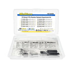 10 Values 9 Pin Radial Network Resistor Kit A101J A221J A331J A471J A102J A222J A332J A472J A512J A103J DIP Array Total 29 Pcs