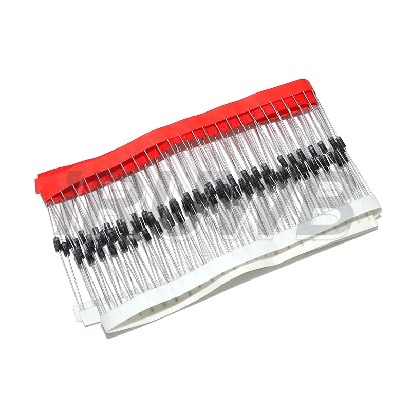 100PCS IN5819 Diodes DO-41 1A 40V Schottky diode 1N5819