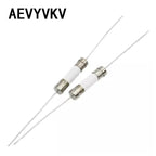 10-100PCS 5*20mm Ceramic fuse Slow Blow tube fuse With a pin 5x20mm 250V 0.5A 1A 2A 3A 4A 5A 6A 7A 8A 10A 12A 15A 20A 25A 30A