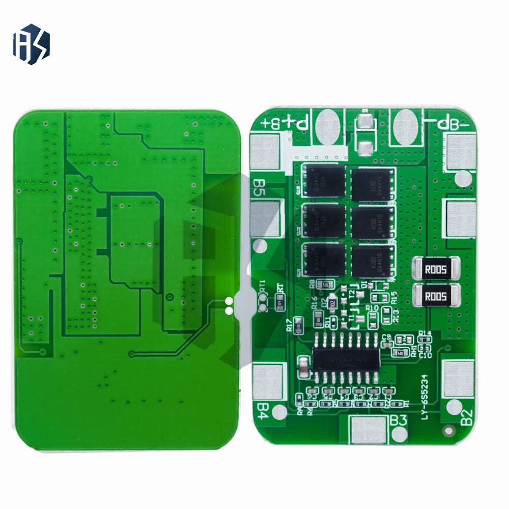 6S 12A/25A 24V 25.2V PCB BMS Protection Board For 6 Pack 18650 Li-ion Lithium Battery Cell Module New Arrival Balanced