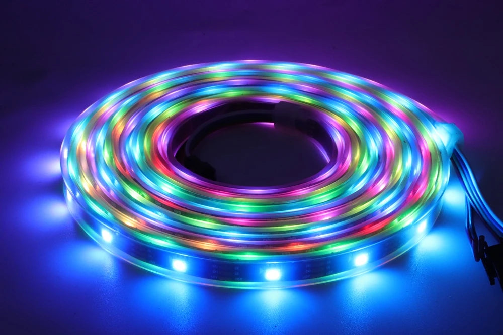 DC5V WS2812B WS2813 Individually Addressable RGBIC Led Strip DC12V WS2811 WS2815 5050 30/60/144Pixels/Leds/m Smart LED Light