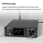 HiFi Bluetooth 5.3 Audio Receiver DAC Preamp with ESS9018K2M, 32bit/192kHz, Optical Coaxial Input, RCA/3.5mm Output