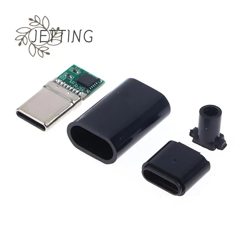 5A PD/QC Decoy Board Fast Charge 5V 9V 12V 15V 20V Module PD 2 3.0 DC Trigger Cable USB Type-C Male Plug QC4 Charge Connector