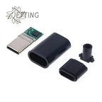5A PD/QC Decoy Board Fast Charge 5V 9V 12V 15V 20V Module PD 2 3.0 DC Trigger Cable USB Type-C Male Plug QC4 Charge Connector