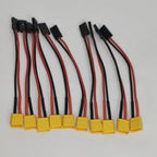 1/5/10pcs/lot XT30 Male To JR Male/XT30 Female Turn FUTABA Female Head Wire Length 10CM 22AWG Silicone Wire