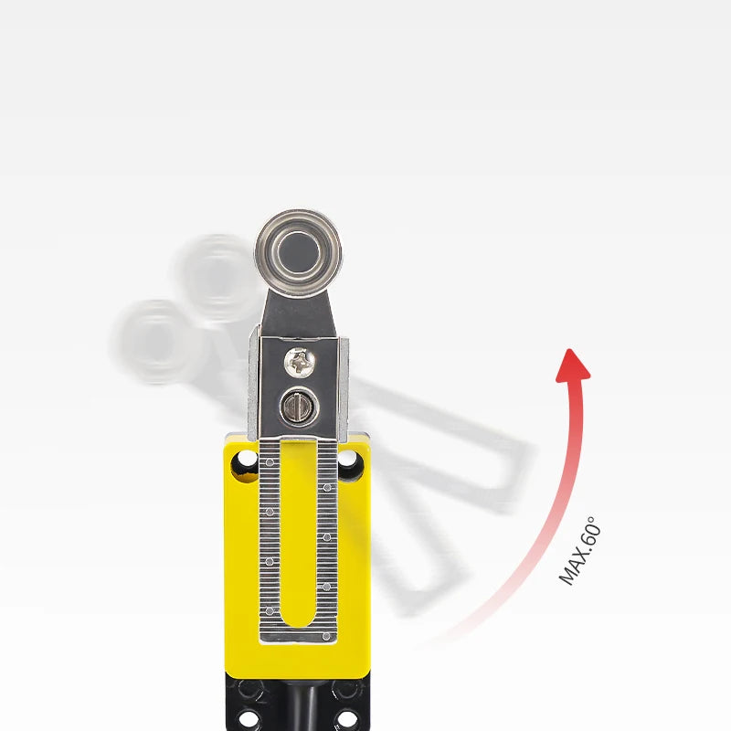 ENMG ET8108-CF IP67 Waterproof Travel Limit Switch Mechanical Position Switch Roller Lever for Industrial Equipment Farm Manure